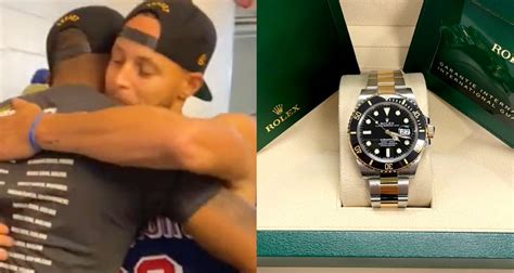 curry buys rolex|Steph Curry Gifts Teammates Custom Rolex Watches To .